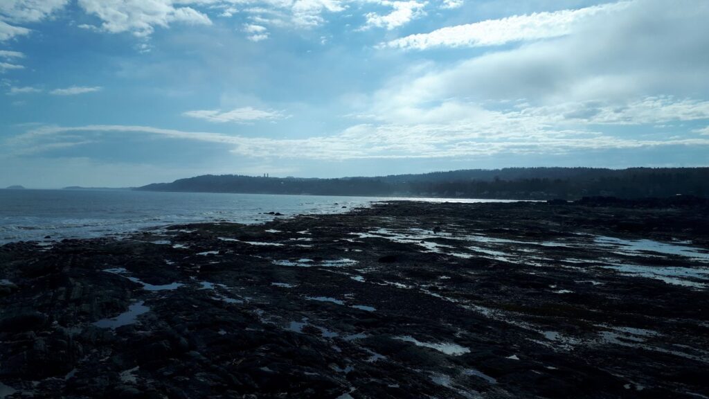 Fleuve vu du Bic.
